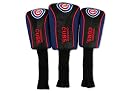 Chicago Cubs 3 Pack Mesh Longneck Headcover Set