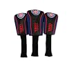 Chicago Cubs 3 Pack Mesh Longneck Headcover Set