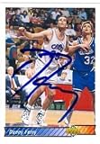 Danny Ferry Autographed/Hand Signed Basketball Card (Cleveland Cavaliers)