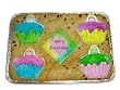 Birthday Cupcakes Cookie Cake