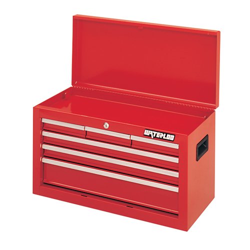 Waterloo ML-600 26-by-12-by-15-1/4-Inch 6 Drawer Tool Chest Waterloo ML-600 26-by-12-by-15-1/4-Inch 6 Drawer Tool Chest