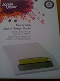 Jamie Oliver Keep It Simple Electronic Add-n-Weigh Scale