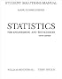 Student Solutions Manual for Statistics for Engineering and the Sciences
