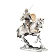 English Knight on Horse - Pewter - 4.5'' Height
