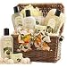 Shea Butter Therapy Bath and Body Gift Basket - Spa Gift Set