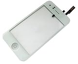 Apple iPhone 3G White Replacement Glass Screen Digitizer + Home Button w/ 3 ....