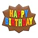 SpinningLeaf Happy Birthday Sandwich Cookie Chocolate Candy Mold