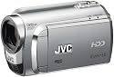 JVC GZ-MG630 SEU Hybrid-Camcorder (HDD & microSD, 60 GB Festplatte, 35-fach opt. Zoom, 6,9 cm (2,7 Zoll) Display) diamant-silber
