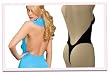 Thong Back Backless Body Shaper Push Up Padded Bra with Convertible Straps
