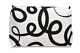 Citta Design 'Flux' Wash Bag, Black/White, Medium