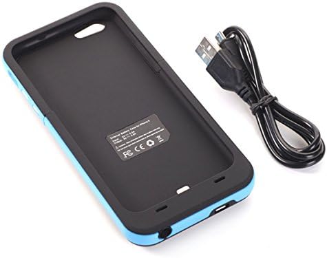 Mobilitivity® Iphone 6 Battery Case 3800mah External Rechargeable Portable Charger Protective Charging Case (Red)