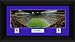 Bernabeu Stadium, Match in Action Behind the Goal, 12x7 Framed Desktop Panoramic Photograph, FC Real Madrid