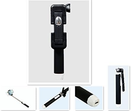 2015 Mini Ii Selfie Stick , Min Longth Only 13.4cm , Max Longth up to 75cm, Model Rk Mini 2, Popular and Portable Pen Style Gift , Support Bluetooth Connection ,Using Very Easy After Connect Blue-tooth (Black)