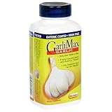 GarliMax Enteric Coated Garlic Triple Concentrated Maximum Strength, Odor Free - 220 Tablets