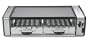 Cuisinart GC-17N Griddler Grill Centro 1700-Watt 2-Tier Grill/Griddle with Rotating Skewers