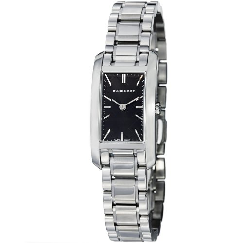 Burberry Check Engraved Rectangle Ladies-small 