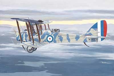Roden 1/48 048T432 English, Dehabirando DH4 / RAF3a single biplane bomber / ambush machine ? WW1