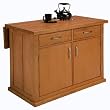 Home Styles 5006-94 Central Park Kitchen Island - Natural Autumn Blush