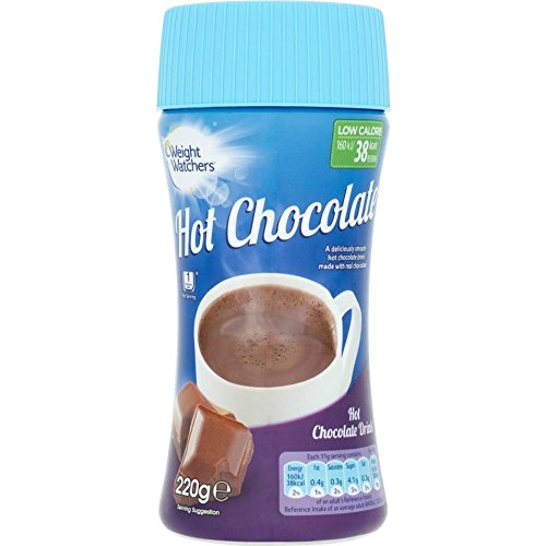 Weight Watchers heiße Schokoladen-Getränk mit echter Schokolade (220g) - Packung mit 2