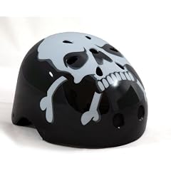 Sport DirectTM BMX / Skate Fahrrad-Helm Motiv Totenkopf