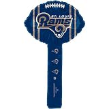 Classic Balloon St. Louis Rams Hammer Balloon- 10 Pack