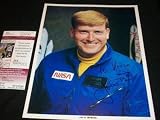 Astronaut Jon McBride Auto Signed 8x10 Official NASA Photo JSA COA RARE N - Autographed UFC Photos