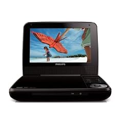 Philips PD7000B Tragbarer DVD-Player (18 cm (7 Zoll) LC-Display, DivX-zertifiziert) schwarz