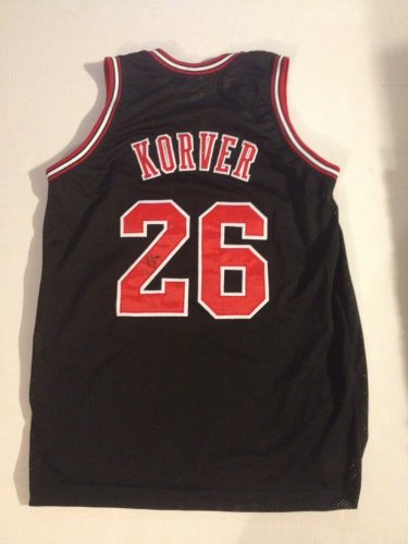 Chicago Bulls KYLE KORVER Signed Autographed NBA Jersey COA