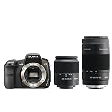 Sony a200 W SLR-Digitalkamera (10 Megapixel, Bildstabilisator) Double Zoom Kit inkl. 18-70mm und 75-300mm Objektiv