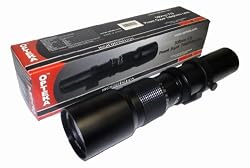 Opteka High Definition 500mm f/8 Preset Telephoto Lens for Nikon Digital & Film SLR Cameras