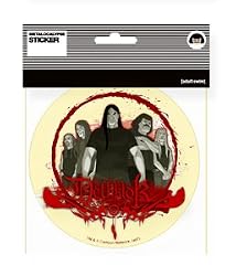 Metalocalypse Dethklok Band Members Red Circle Sticker