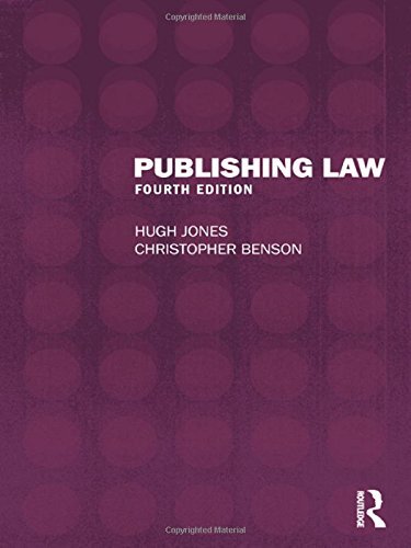 Publishing Law by Hugh Jones (1-Apr-2011) Paperback, by Hugh Jones