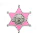 Cowgirl Pink Sheriff Badge