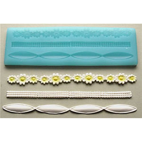 Border Silicone Fondant Mold Set
