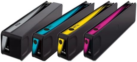 Shop At 253 Remanufactured Ink Cartridge Replacement for HP 970xl ( Black,Cyan,Magenta,Yellow , 4-Pack )