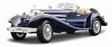 Bburago 1/18 Mercedes Benz 500k Roadster 1936 - Blue - Gold Collection 18-12055