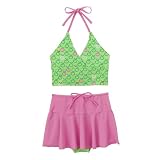 Girls' Xhilaration Apple 3-pc. Swim Set - Lime Green