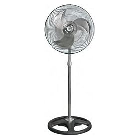 Comfort Zone 18-Inch High Velocity Industrial Pedestal Fan