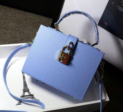 Talentote Box Bag Shoulder Messenger Small Package Handbag ttc-ap-164718 (blue)