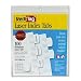 Redi-Tag Printable Laser Index Tabs, 1.125 Inches, White, 100 per Pack (33117)
