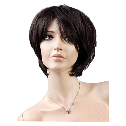 KOLIGHTÂ®Best Selling Wigs Office Ladies Wigs Short Brown Wigs for Women Girls Wig European Women Wigs Hot Stylish Wig