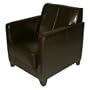 Padma's Plantation Milan Club Chair, Brown
