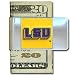 Louisiana State University Pewter Money Clip LSU NCAA