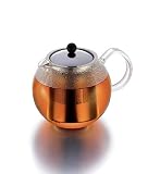Bodum 4-Cup Glass Tea Press with Stainless Steel Infuser