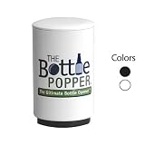 The Original Bottle Popper, Automatic Beer Bottle Opener, White