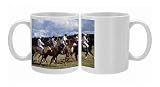 The Geebung polo match, the bushmen v Melbourne Polo Club, in Australia, Pacific Photo Mugs