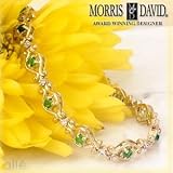 14K 1.45 Emerald & Diamond Bracelet