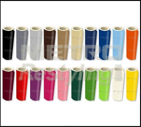 Metro Gloss Magenta High Performance Vinyl Wrap Film 24"x12"