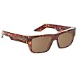 Spy Tice Sunglasses - Spy Optic Addict Series Casual Eyewear w/ Free B&F Heart Sticker Bundle - Shiny Black/Grey