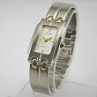 NICOLET Women's Two-Tone Bangle Bracelet Watch. Model: NC-2015W